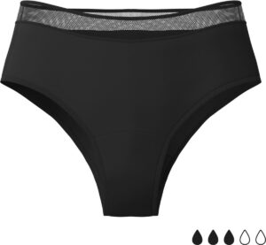 Weekiss Hipster Menstruatie Ondergoed XXL Zwart
