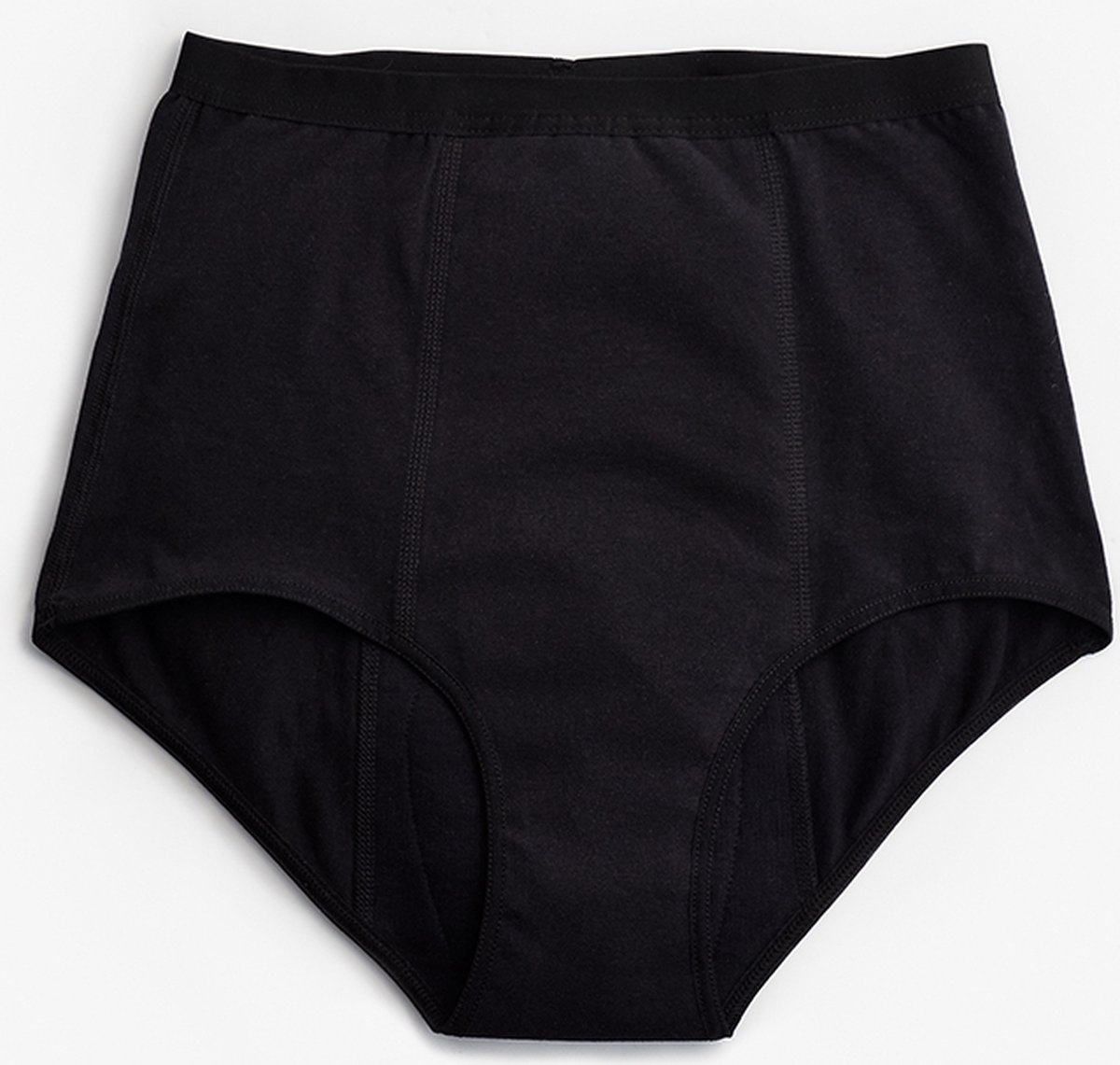 ImseVimse - Imse - menstruatieondergoed - High Waist period underwear - Matige menstruatie / medium flow - XXL - eur 52/54 - zwart