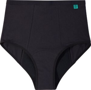 Nora menstruatie ondergoed - Brief - Moderate - S - Zwart