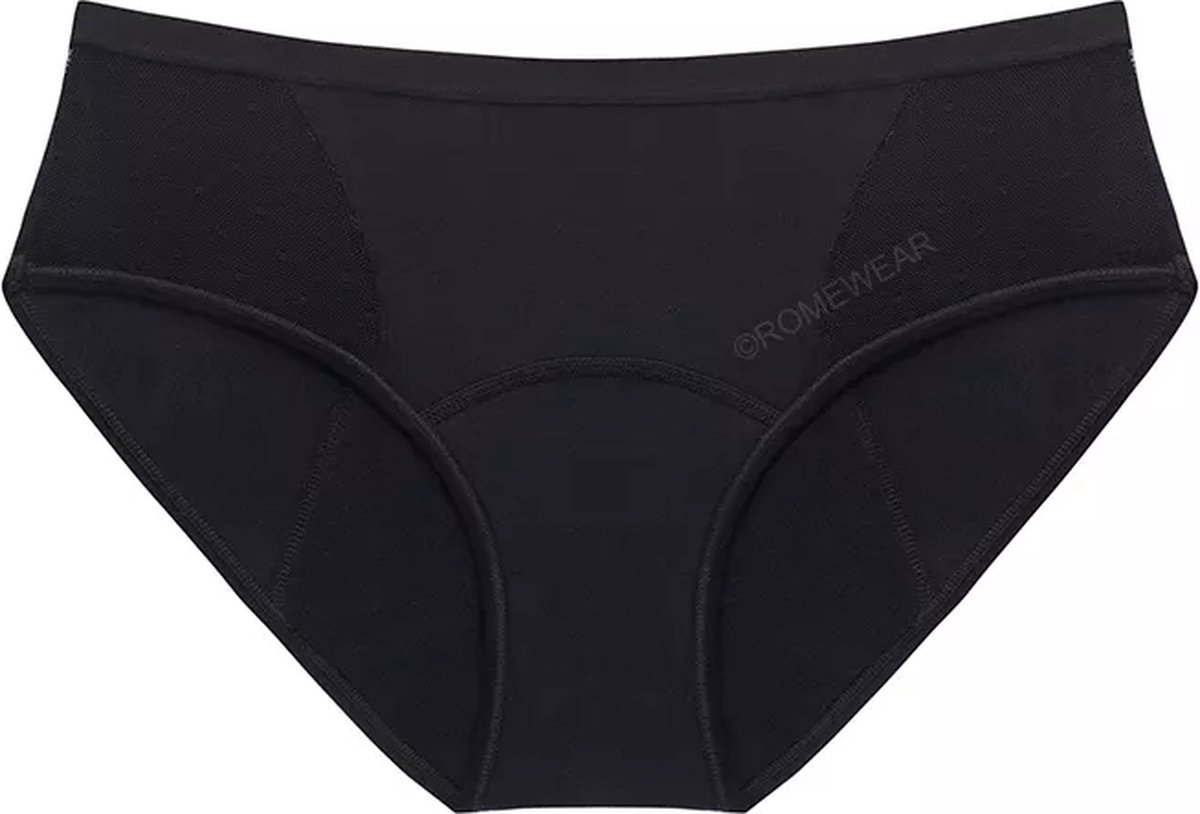 Menstruatie ondergoed - Menstruatie slip - 4 - laags - Lekvrij - Corrigerend ondergoed dames - Zwart - M