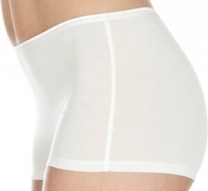 Swaens Boxer Menstruatie Ondergoed Bamboe Ivoor M